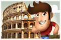 By The Roman Colosseum