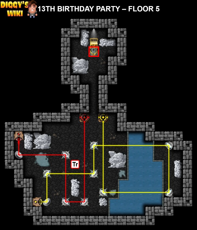 13th Birthday Party Map 3