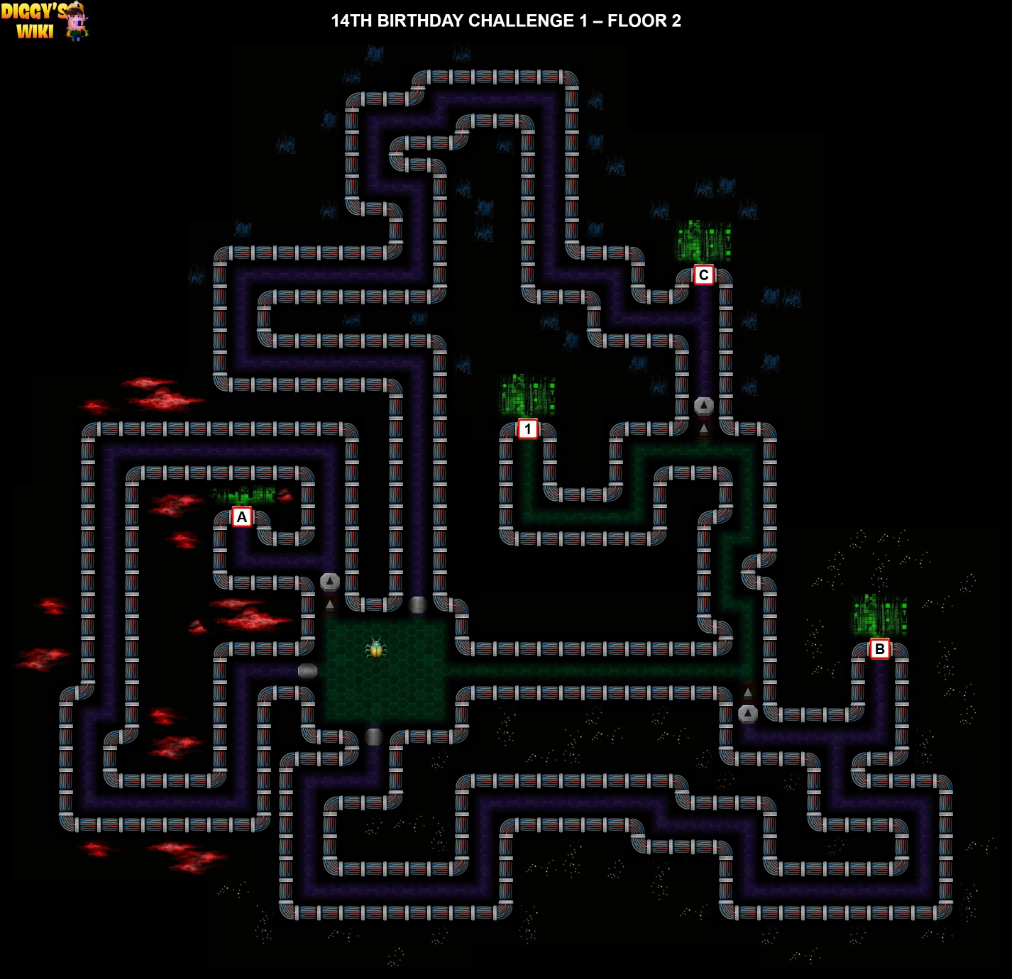 14th Birthday Challenge 1 Map 1