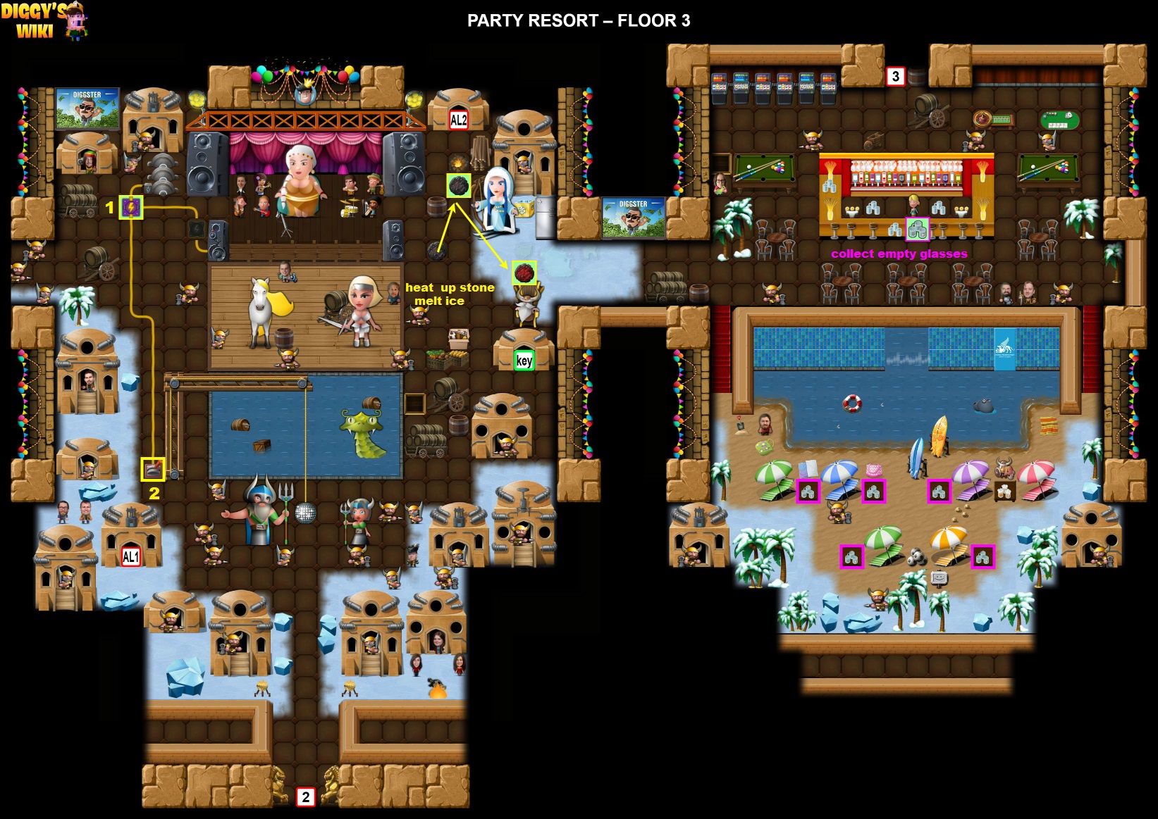 Party Resort Map 3