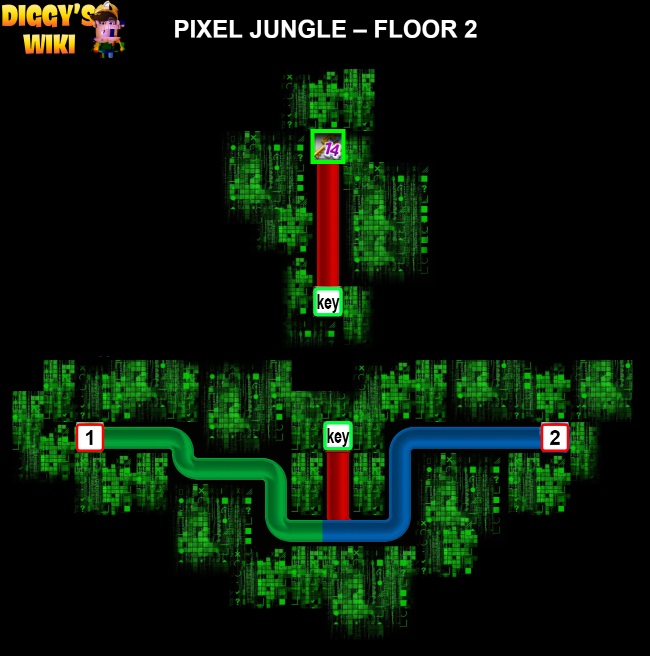 Pixel Jungle Map 1