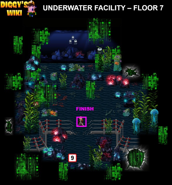 Underwater Facility Map 6