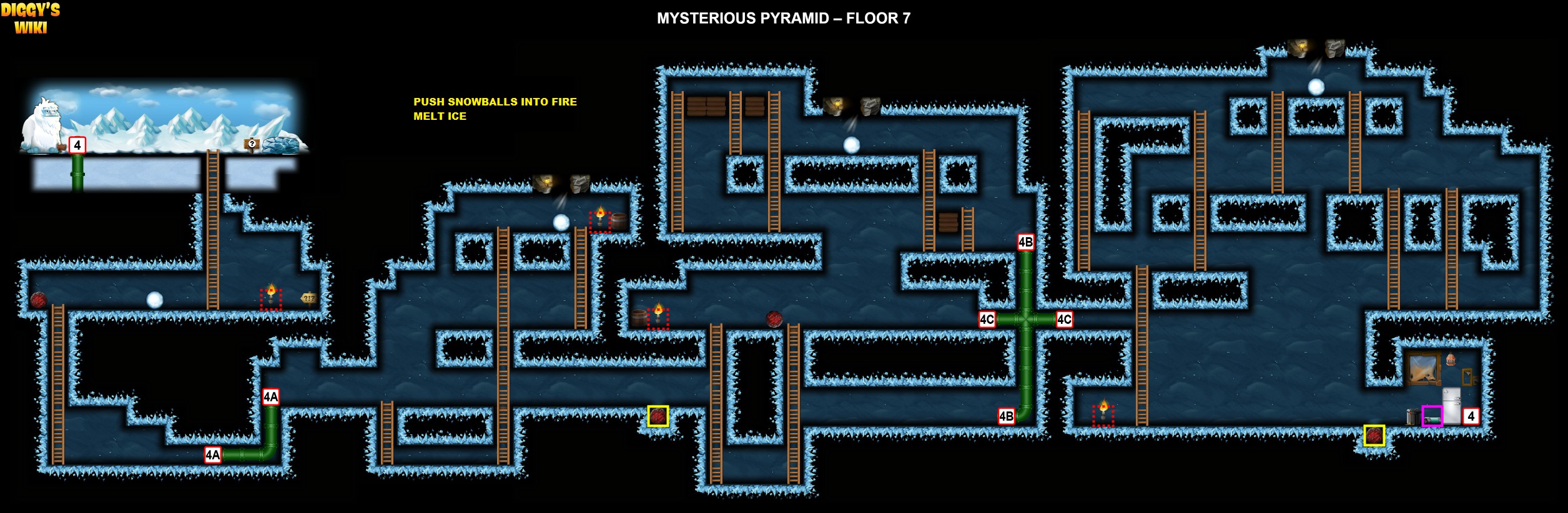 Mysterious Pyramid Map 5