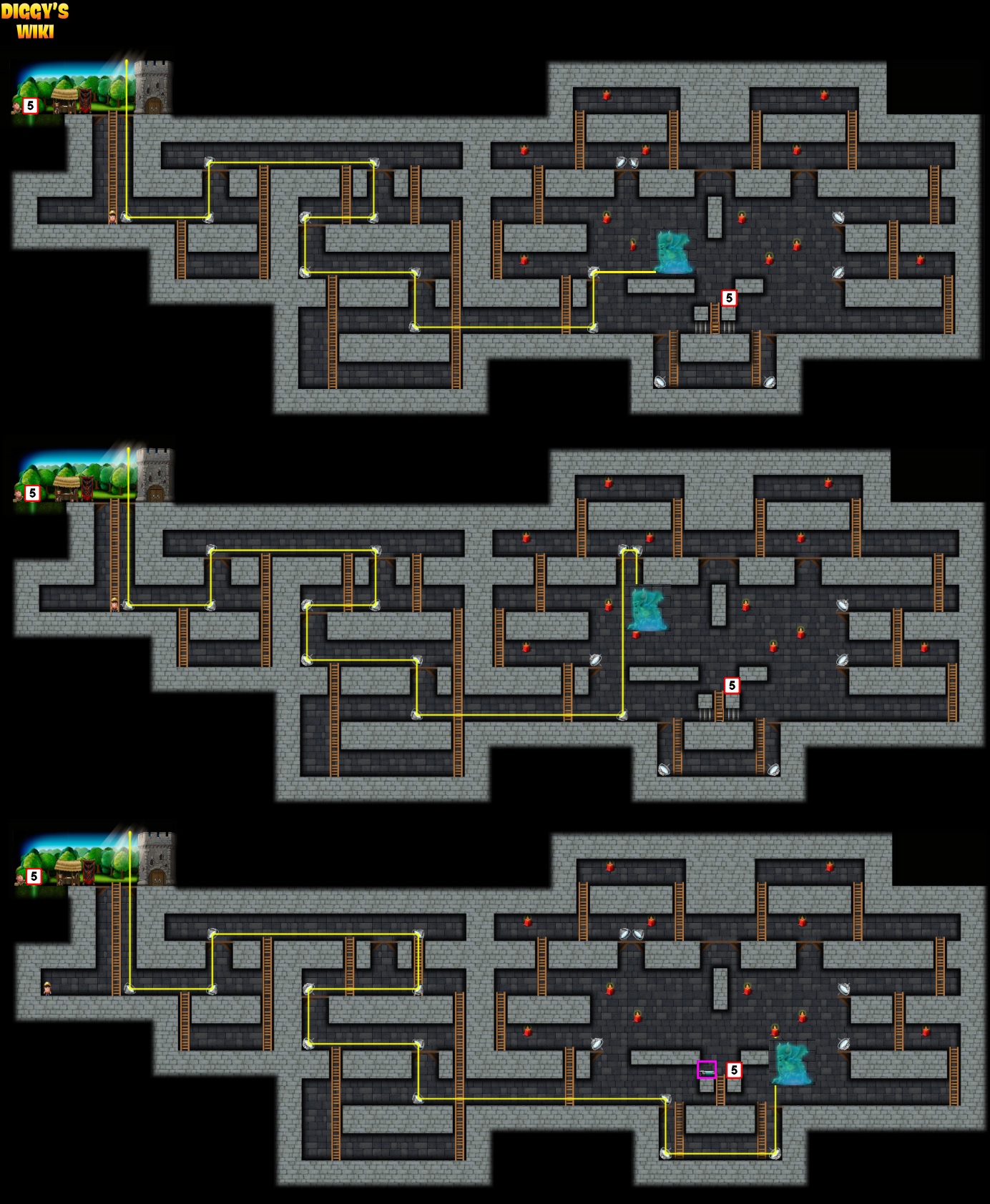 Mysterious Pyramid Map 6