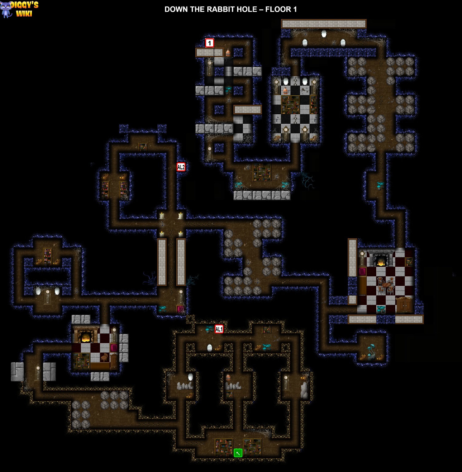 Down The Rabbit Hole Map 0