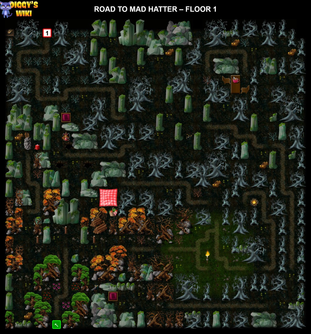 Road To Mad Hatter Map 0