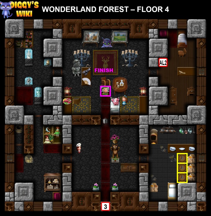 Wonderland Forest Map 3
