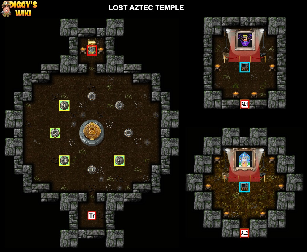 Lost Aztec Temple Map 2