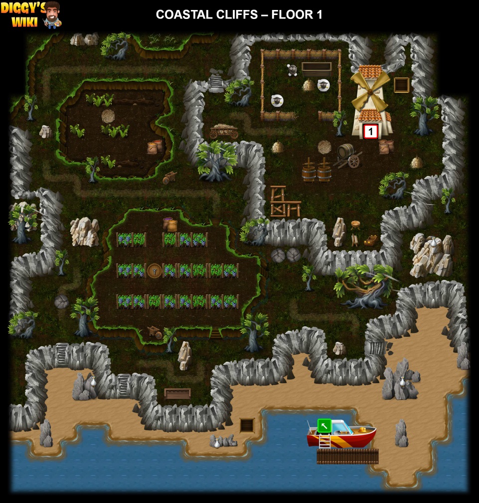 Coastal Cliffs Map 0