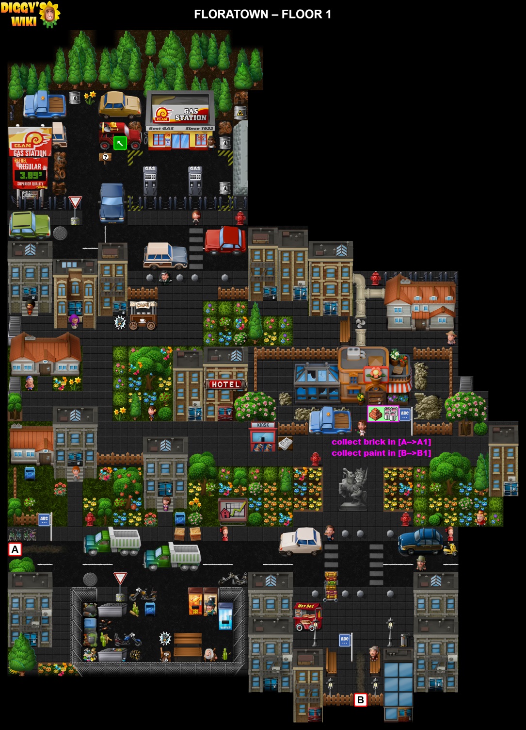 Floratown Map 0