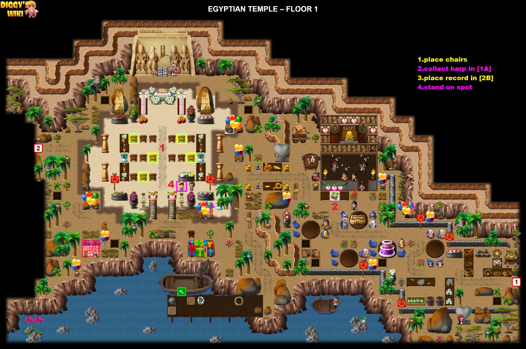 Egyptian Temple Map 0