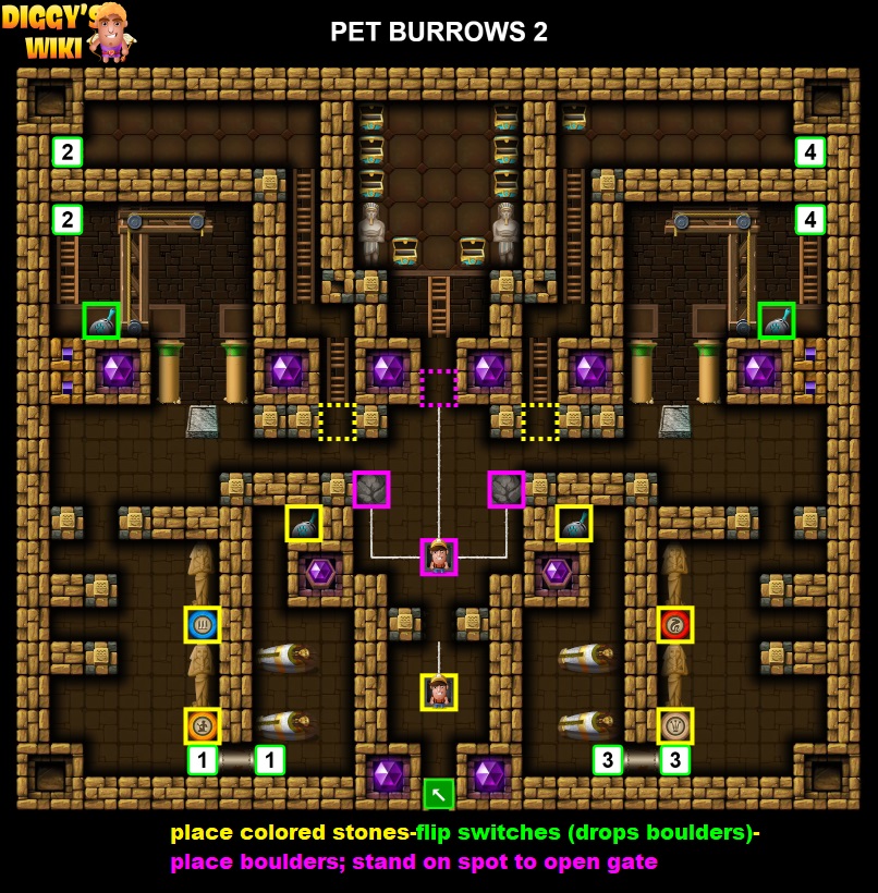 Pet Burrows 2 Map 0