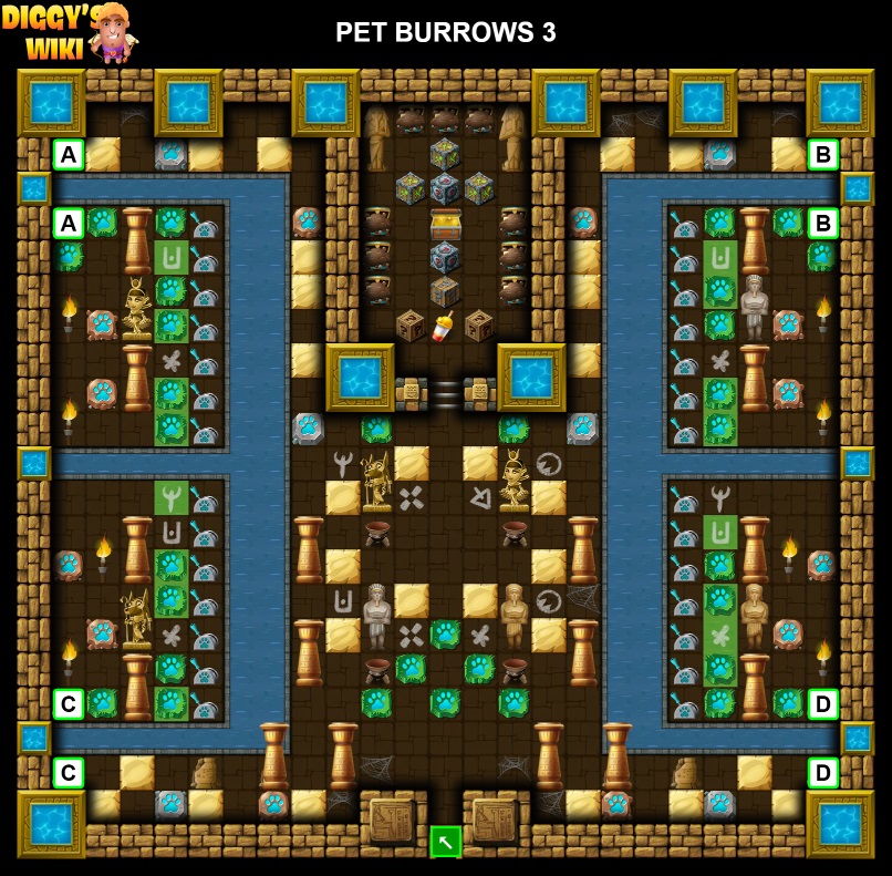 Pet Burrows 3 Map 1