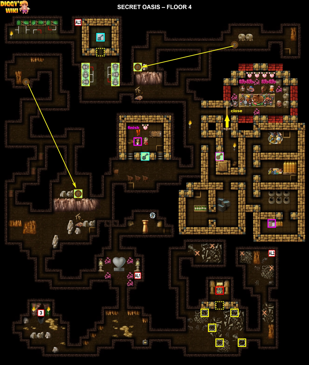 Secret Oasis Map 3