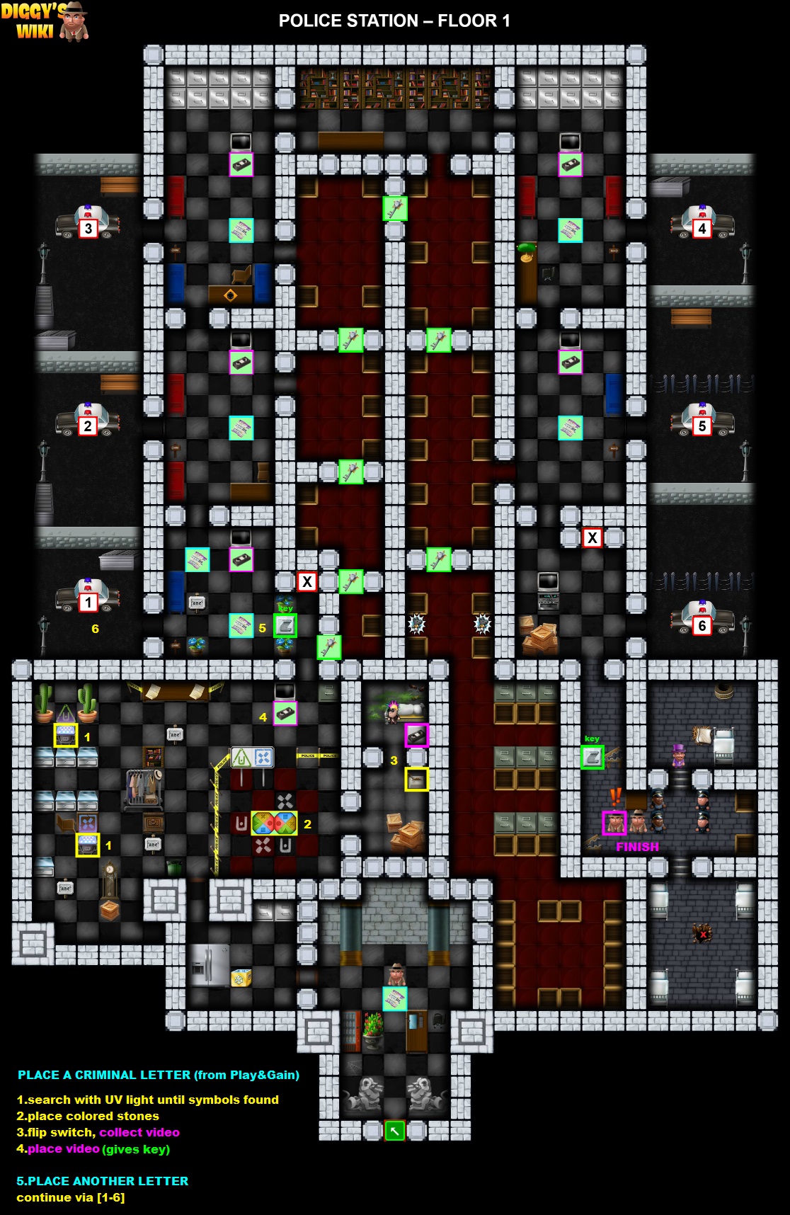 Police Station Map 0