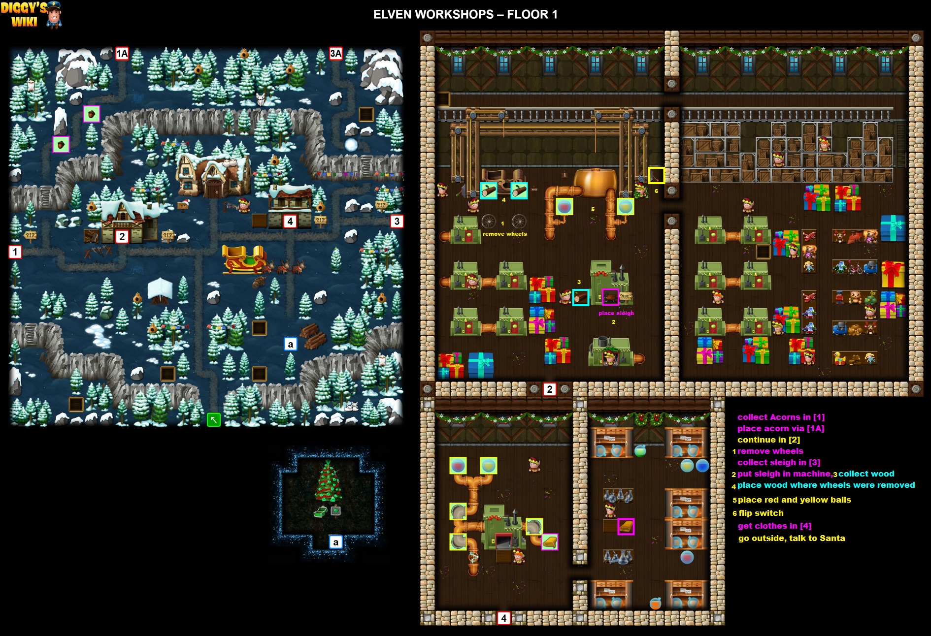 Elven Workshops Map 0