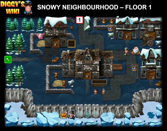 Snowy Neighbourhood Map 0