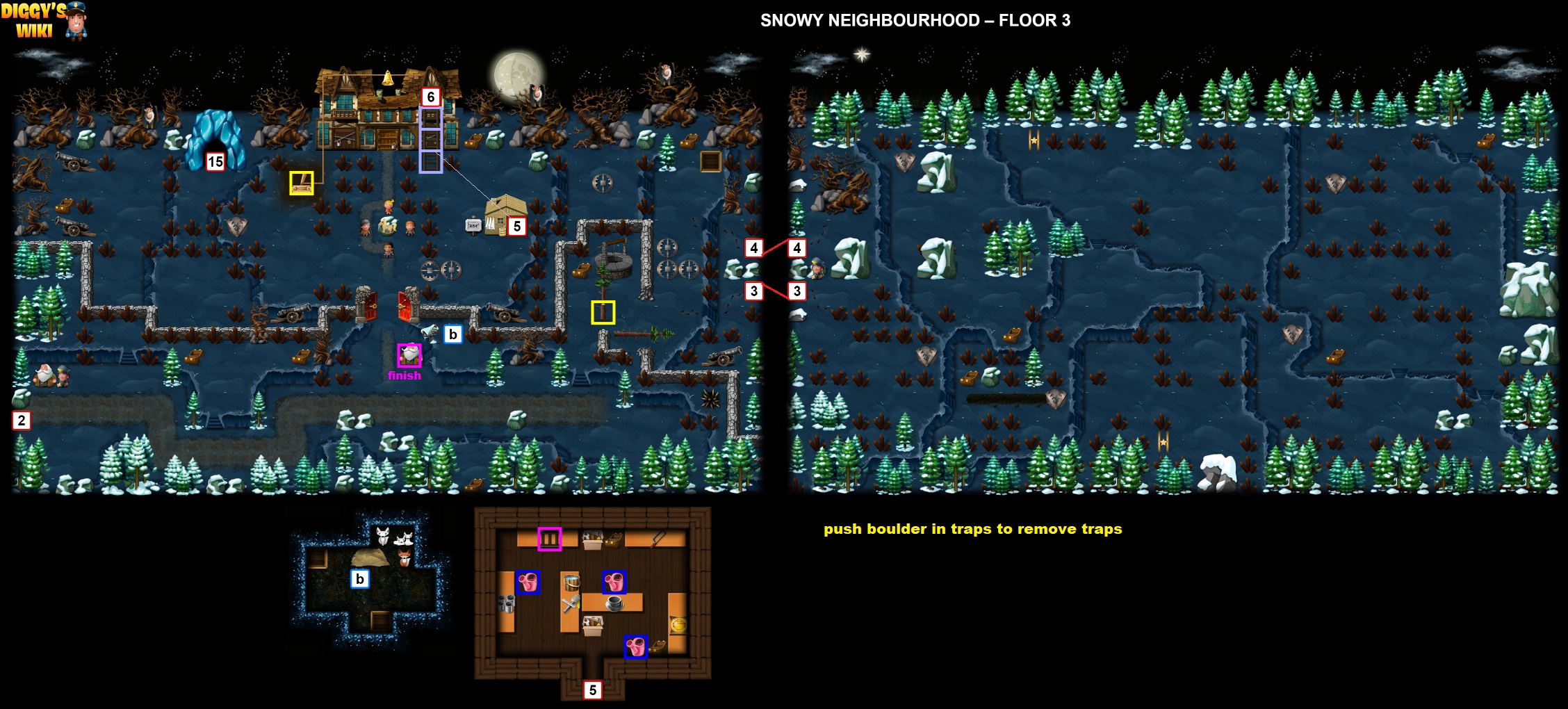 Snowy Neighbourhood Map 2