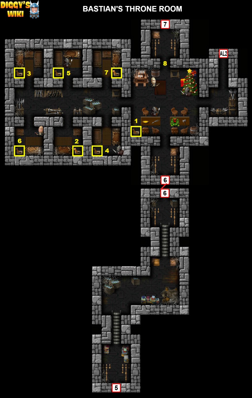 Bastian's Throne Room Map 2
