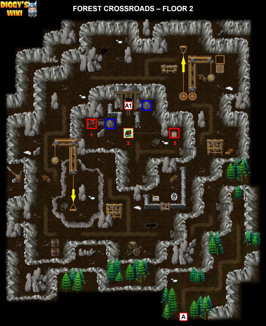 Forest Crossroads Map 1