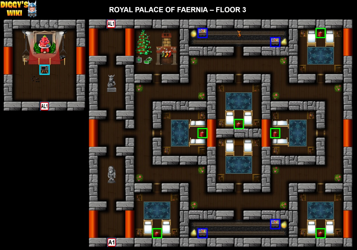 Royal Palace Of Faernia Map 2
