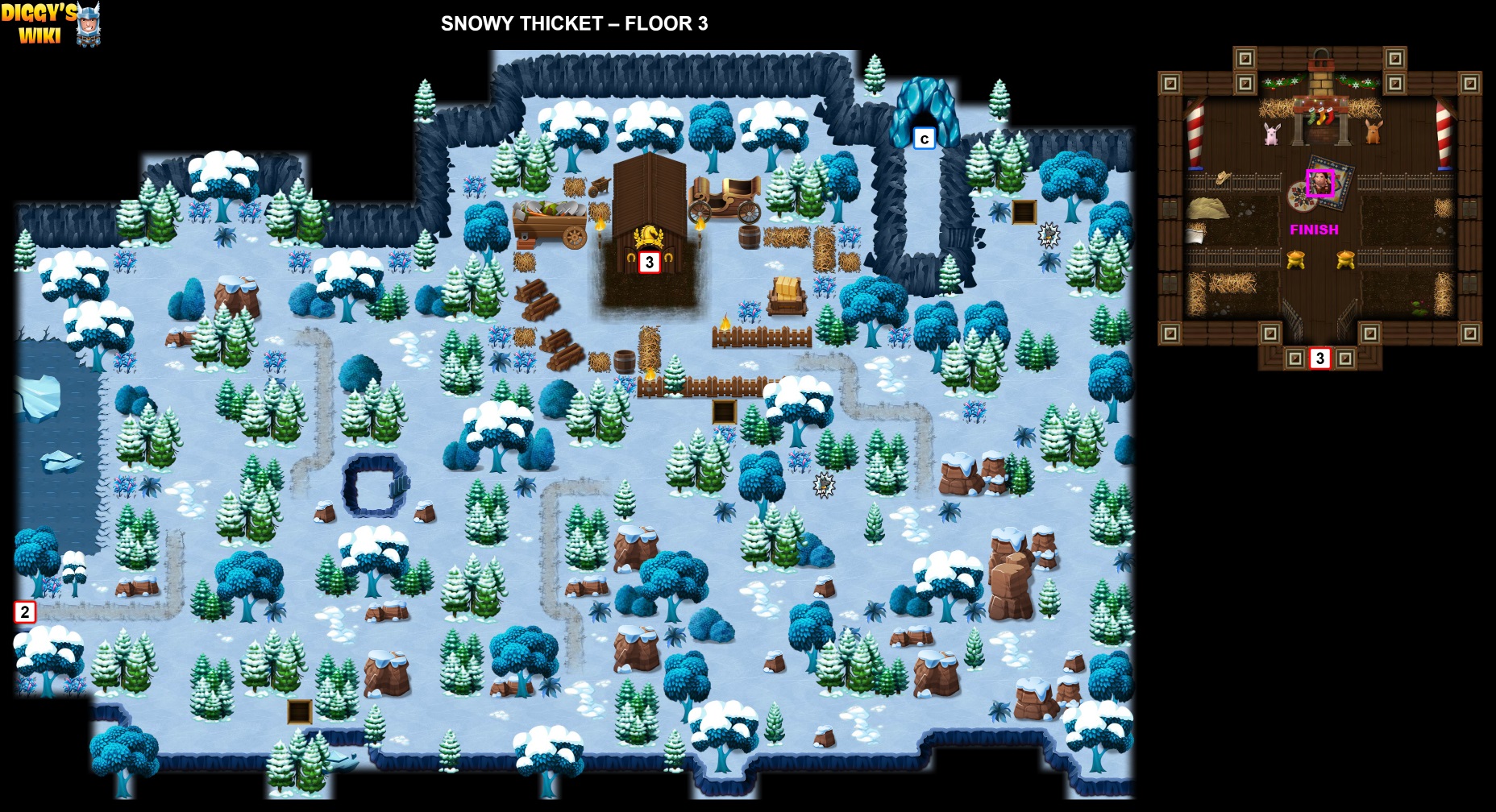 Snowy Thicket Map 2