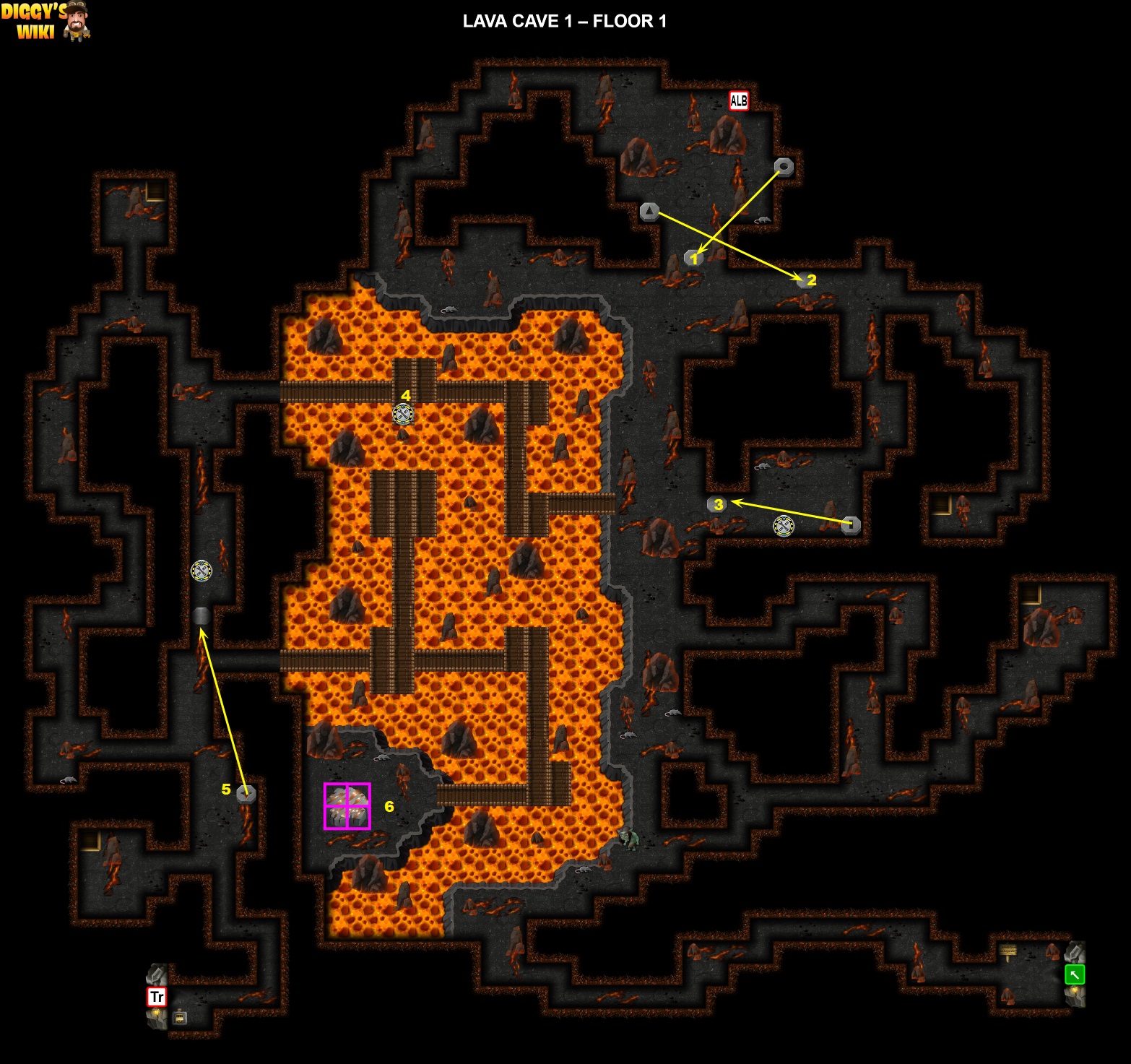 Lava Cave 1 Map 0