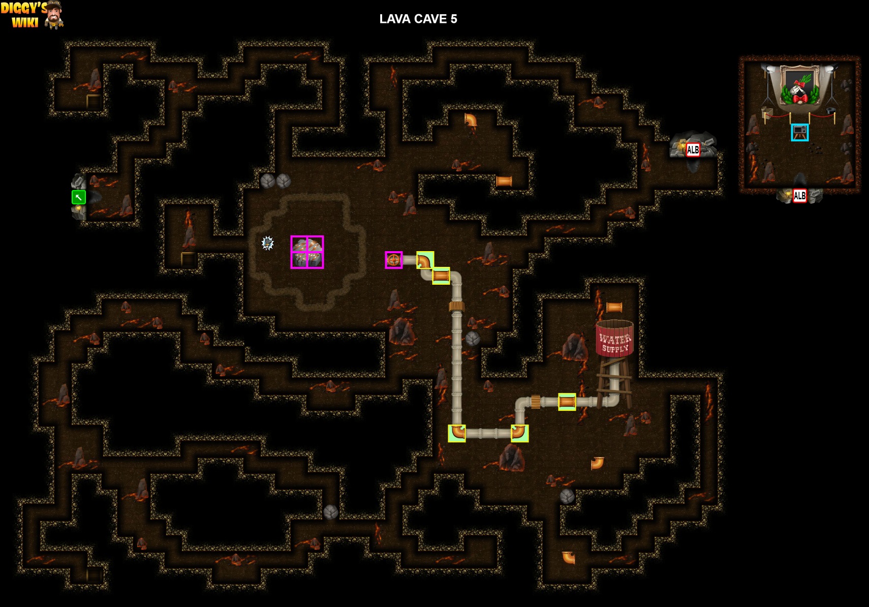 Lava Cave 5 Map 0