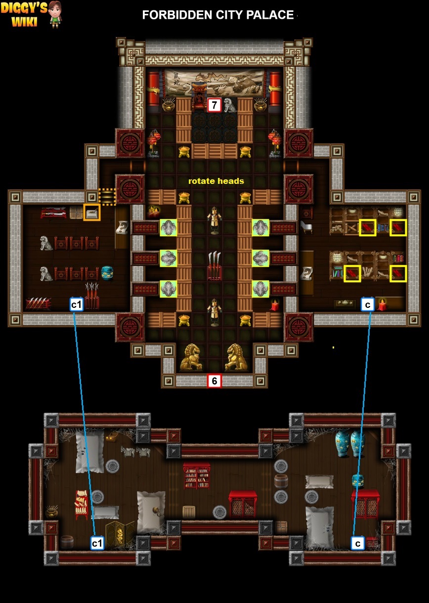 Forbidden City Palace Map 4