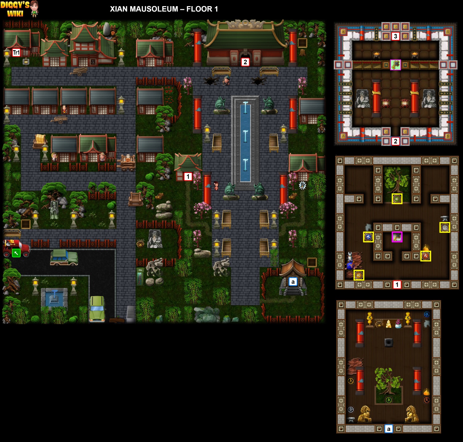 Xian Mausoleum Map 0