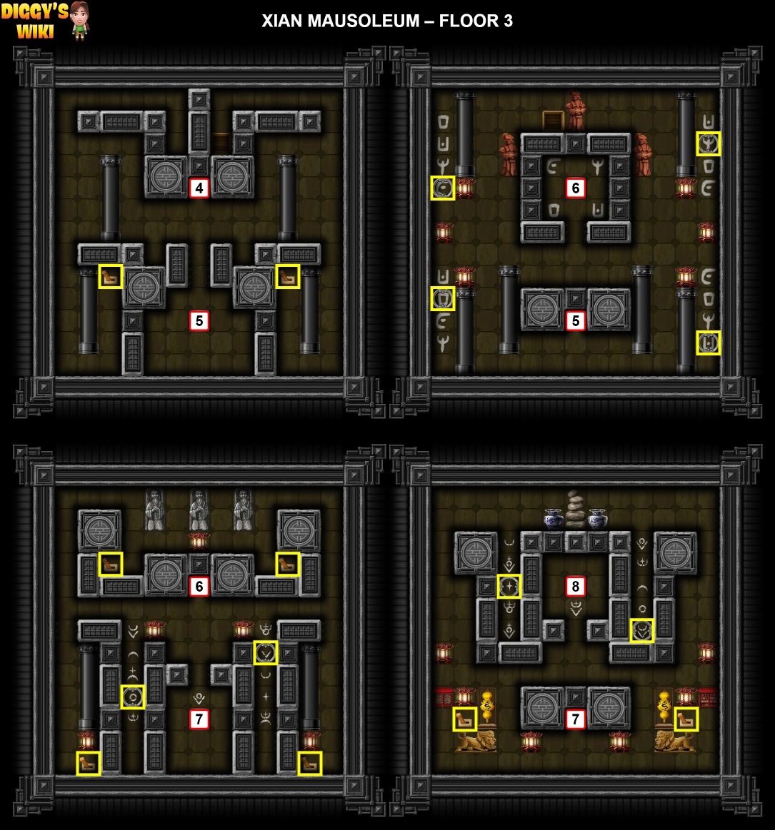 Xian Mausoleum Map 2