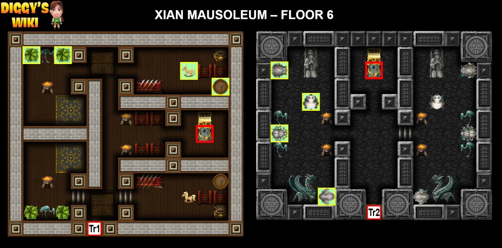 Xian Mausoleum Map 5