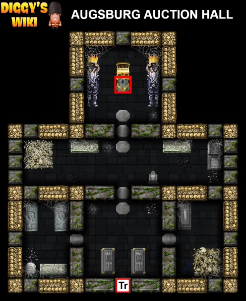 Augsburg Auction Hall Map 4
