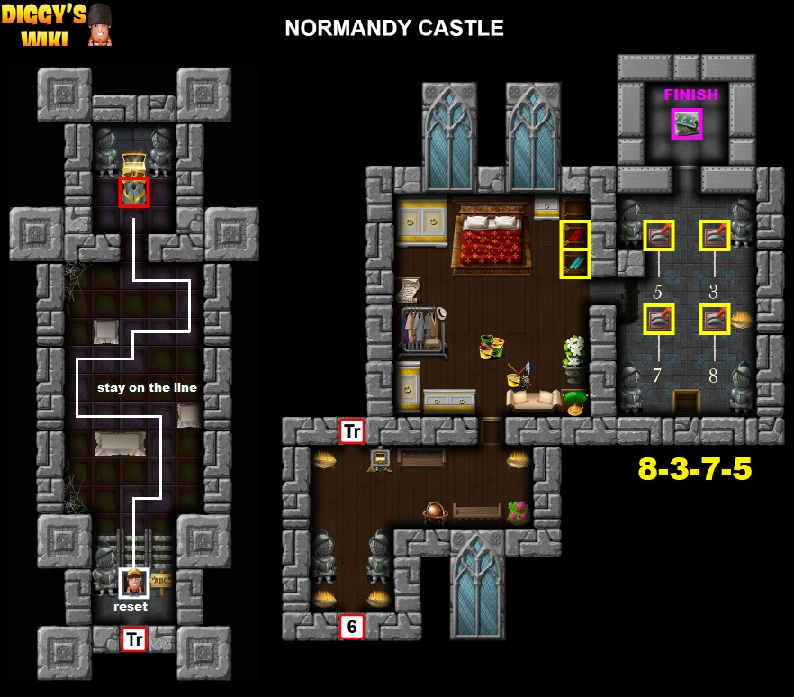 Normandy Castle Map 6