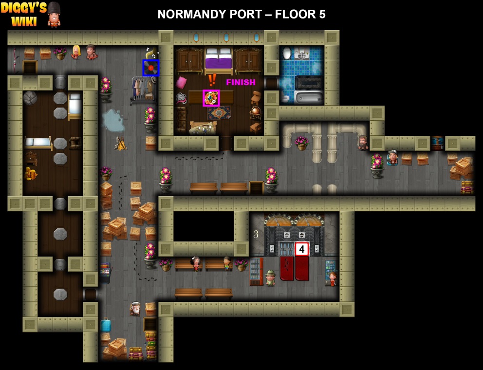 Normandy Port Map 7