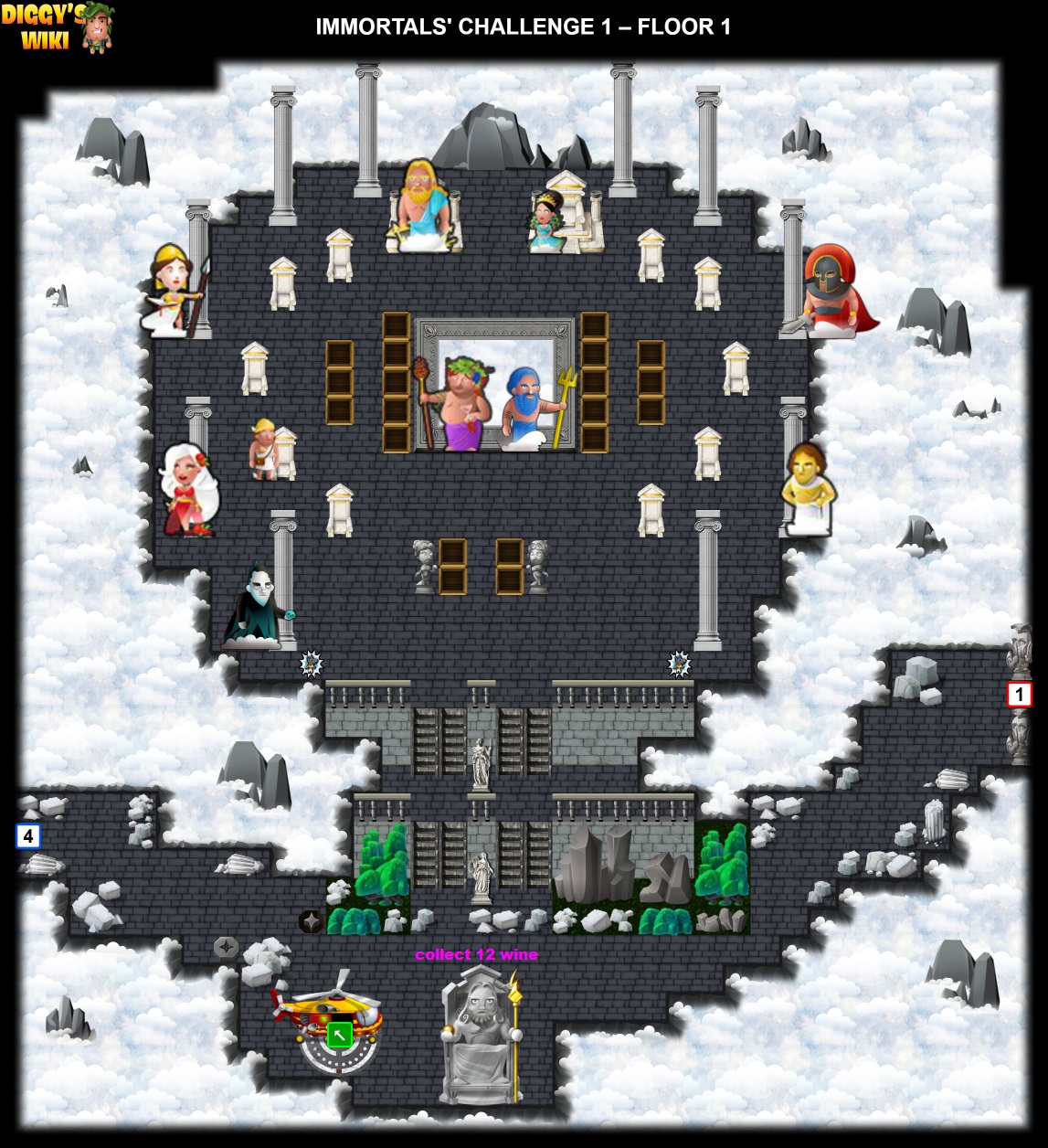 Immortals' Challenge 1 Map 0