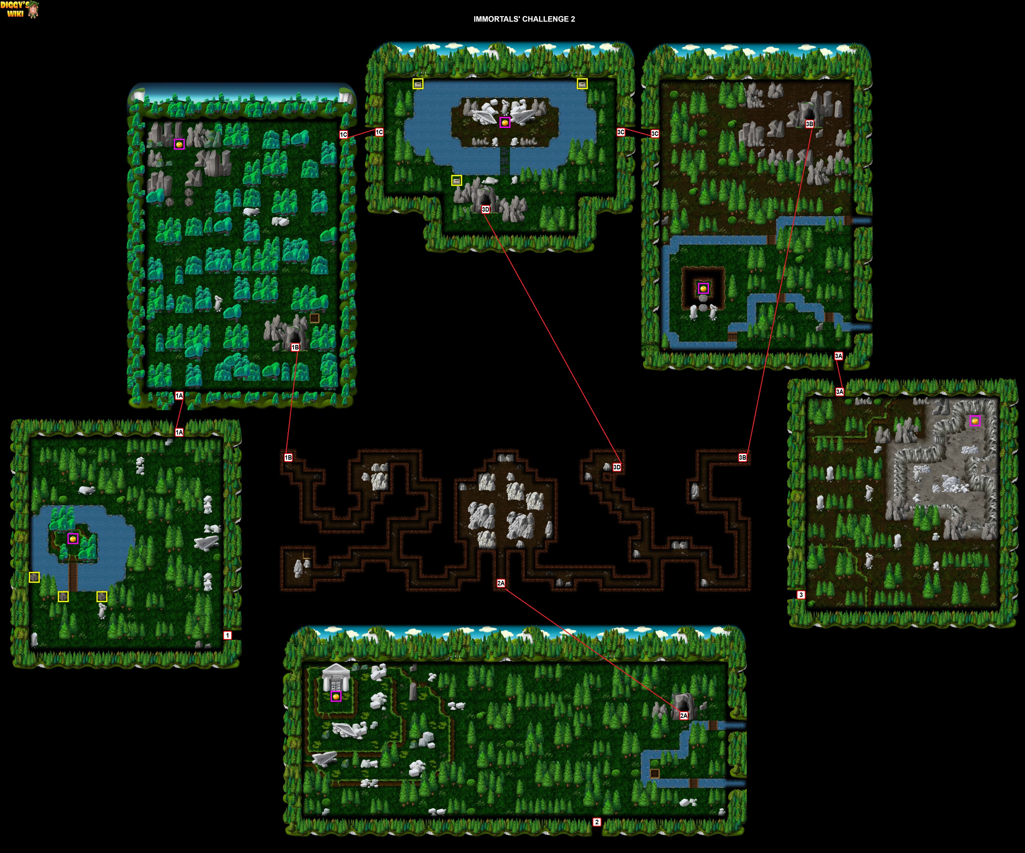 Immortals' Challenge 2 Map 1