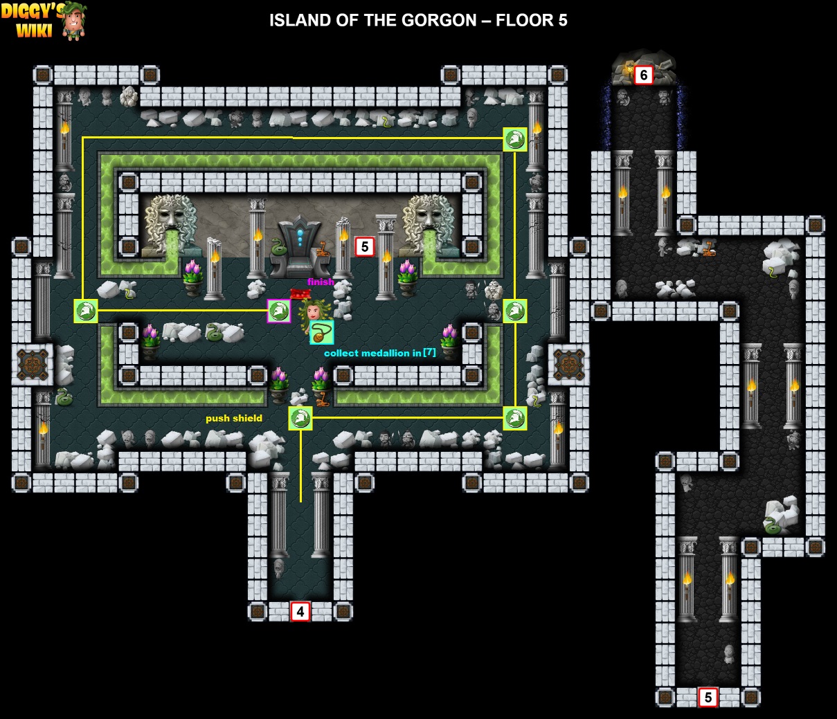 Island Of The Gorgon Map 4