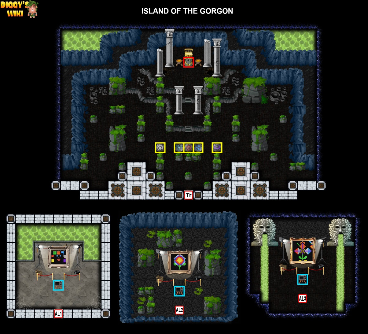 Island Of The Gorgon Map 6