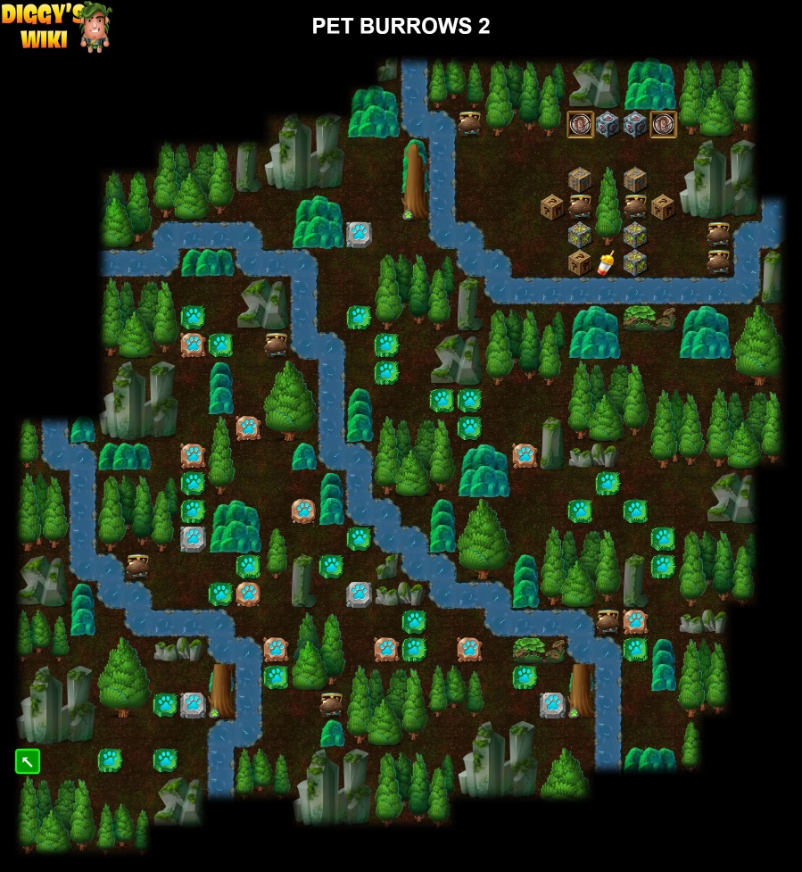 Pet Burrows 2 Map 1
