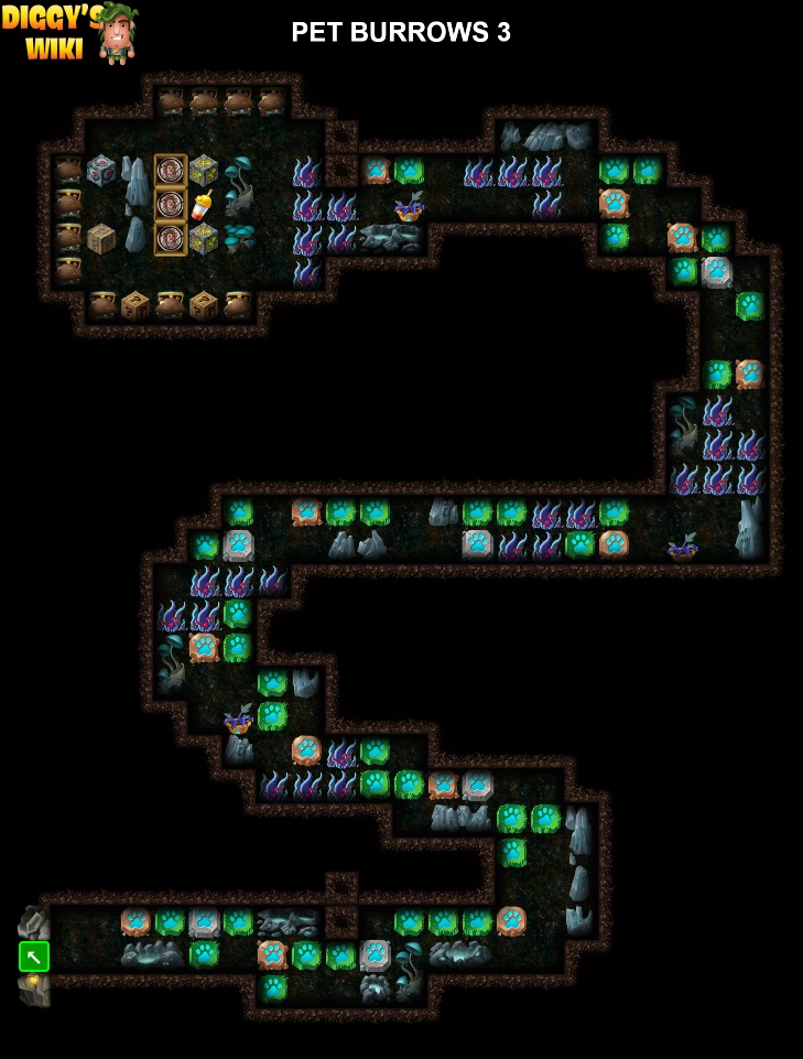 Pet Burrows 3 Map 1