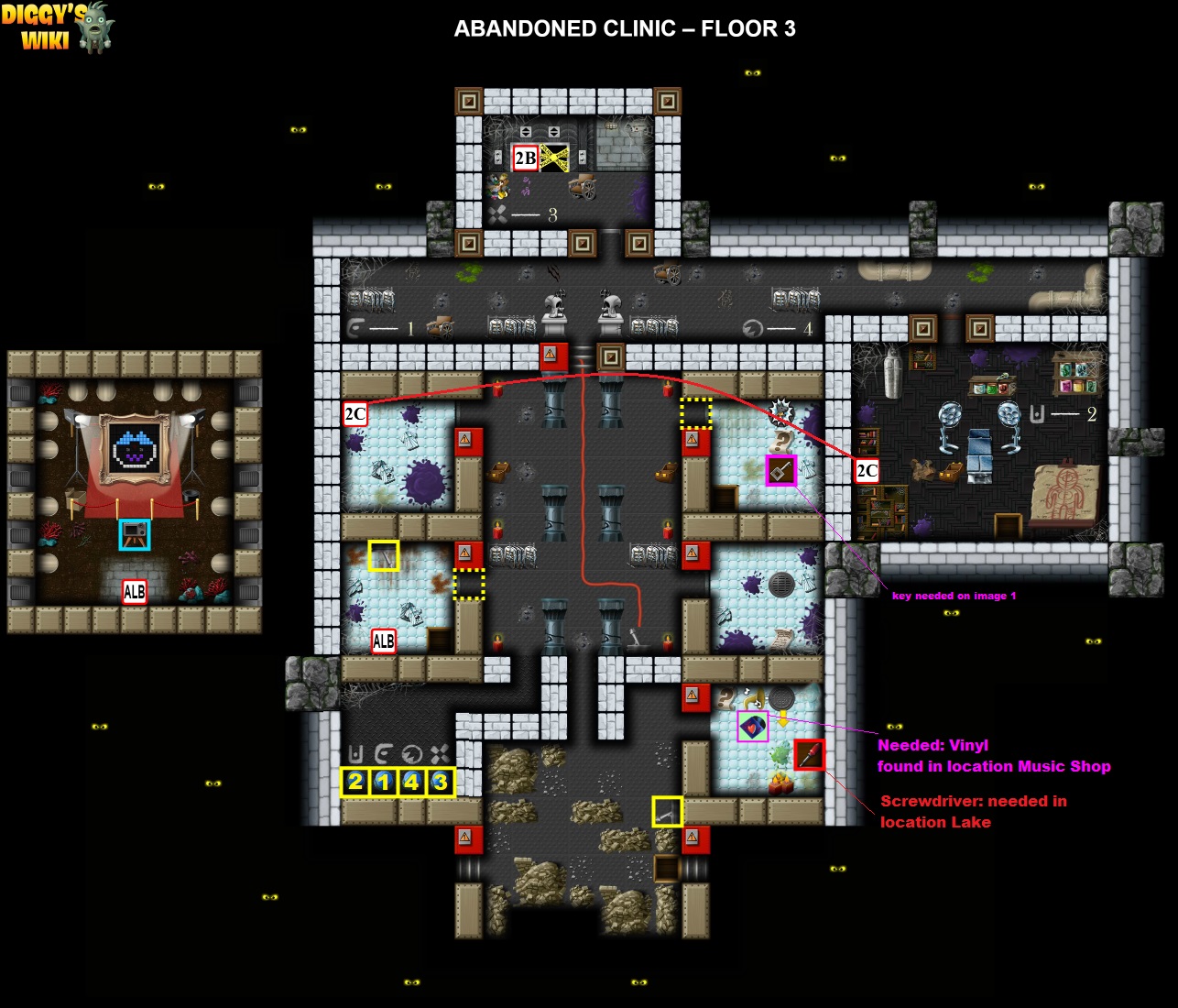 Abandoned Clinic Map 2