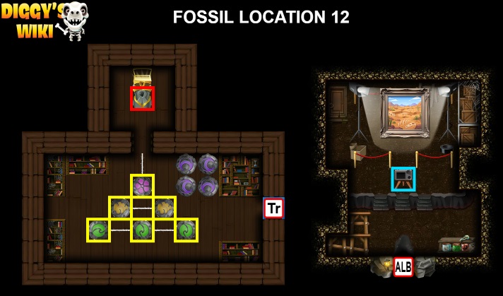 Fossil Location 12 Map 3