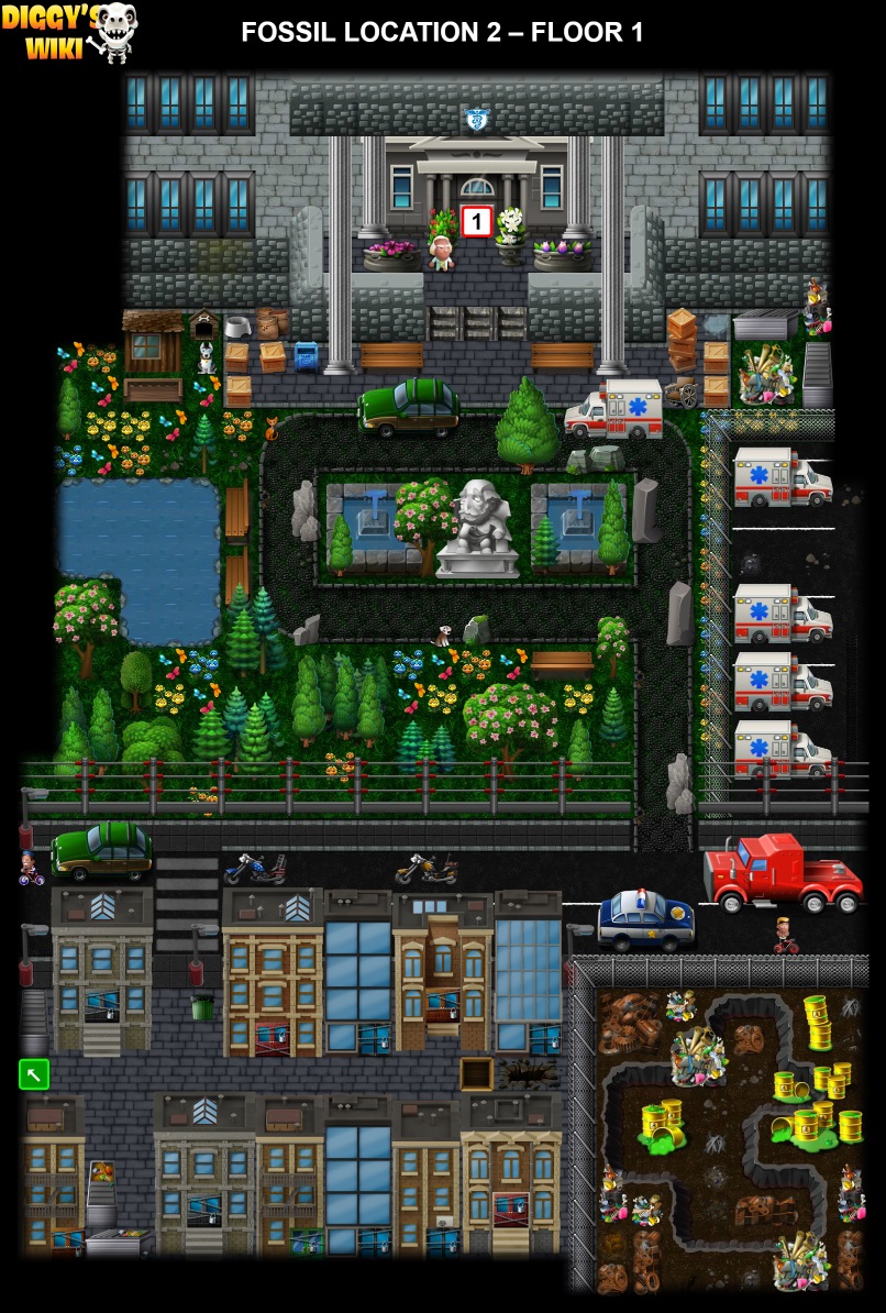 Fossil Location 2 Map 0