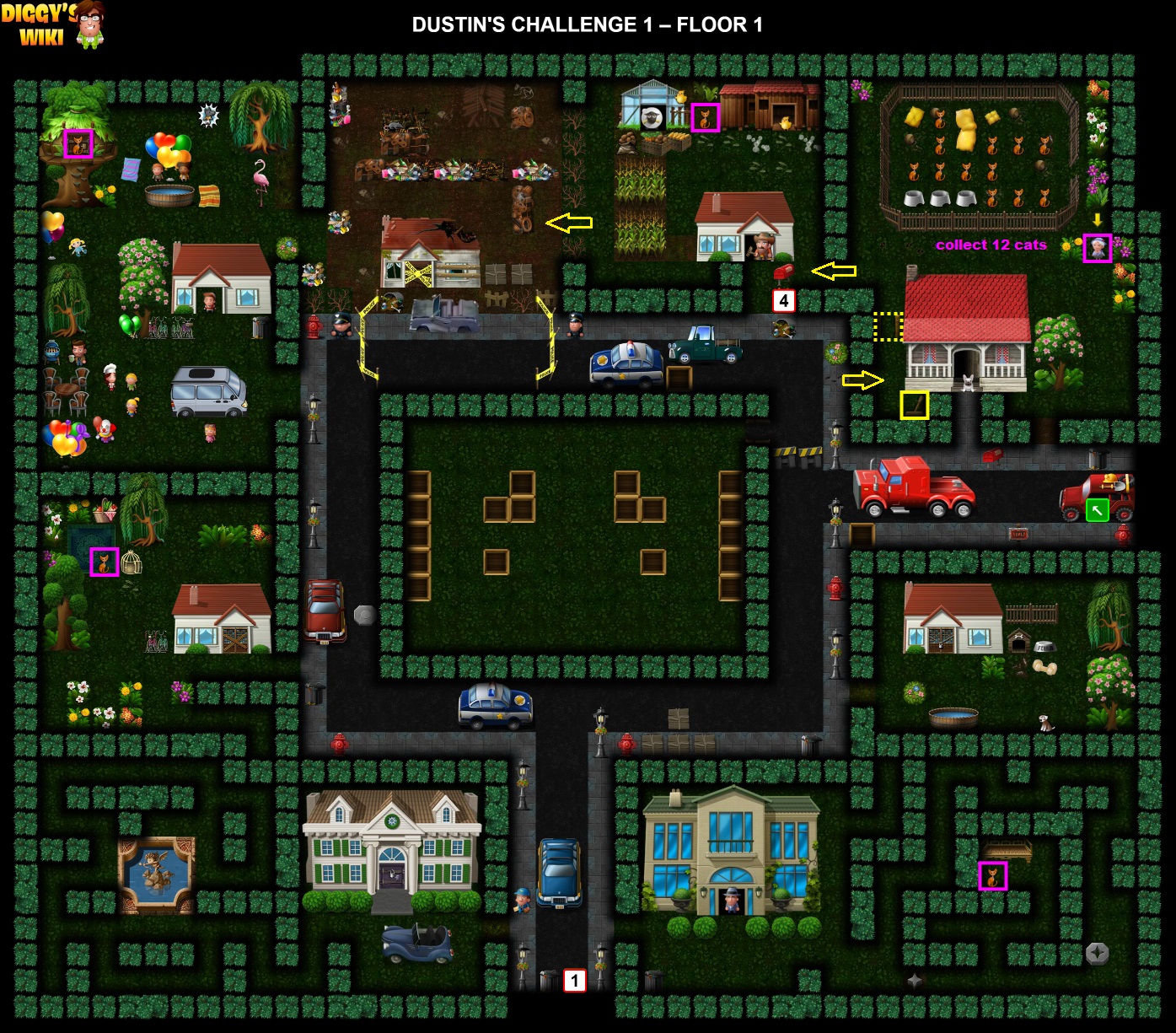 Dustin's Challenge 1 Map 0