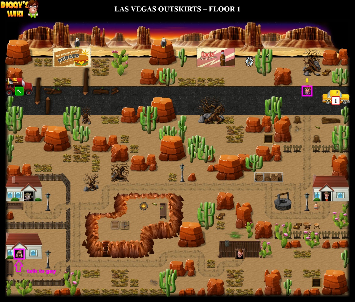 Las Vegas Outskirts Map 0