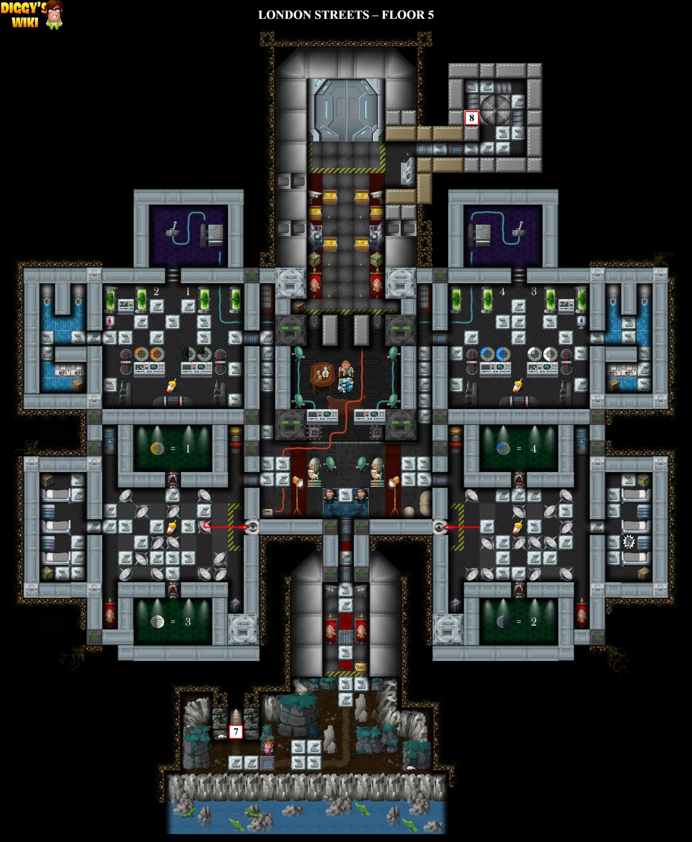 London Streets Map 4