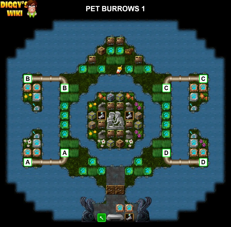 Pet Burrows 1 Map 1