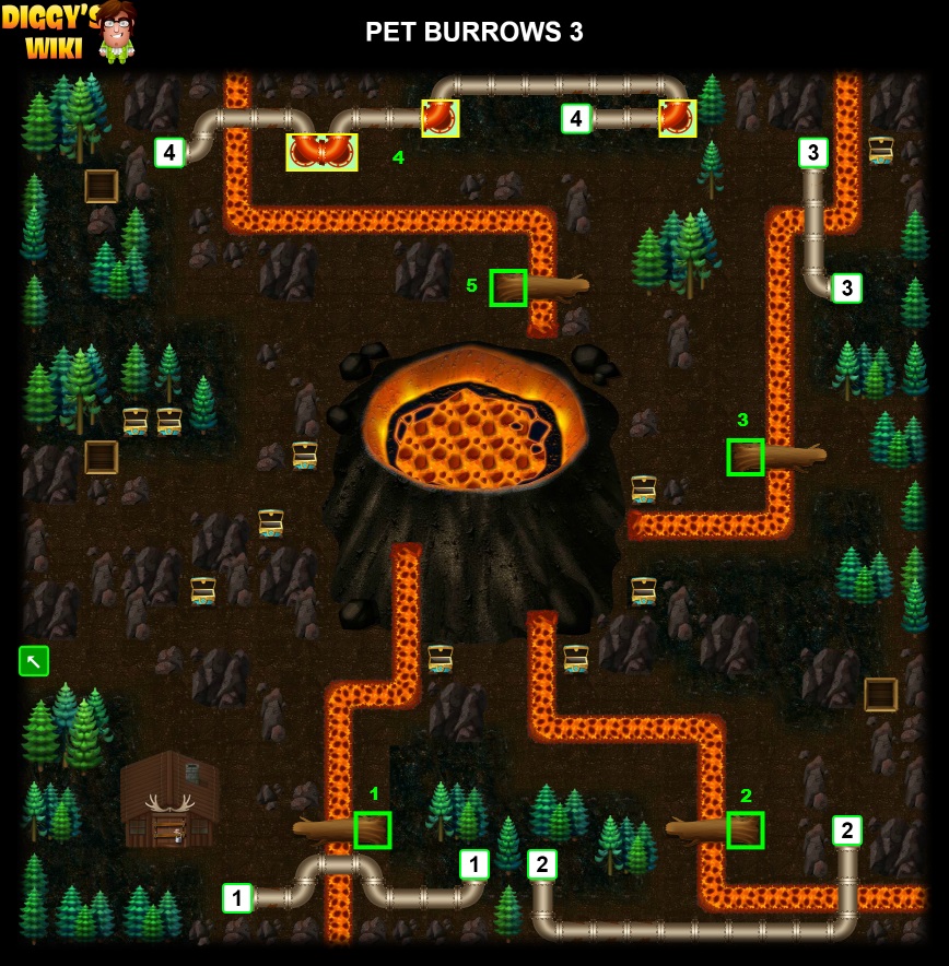 Pet Burrows 3 Map 0