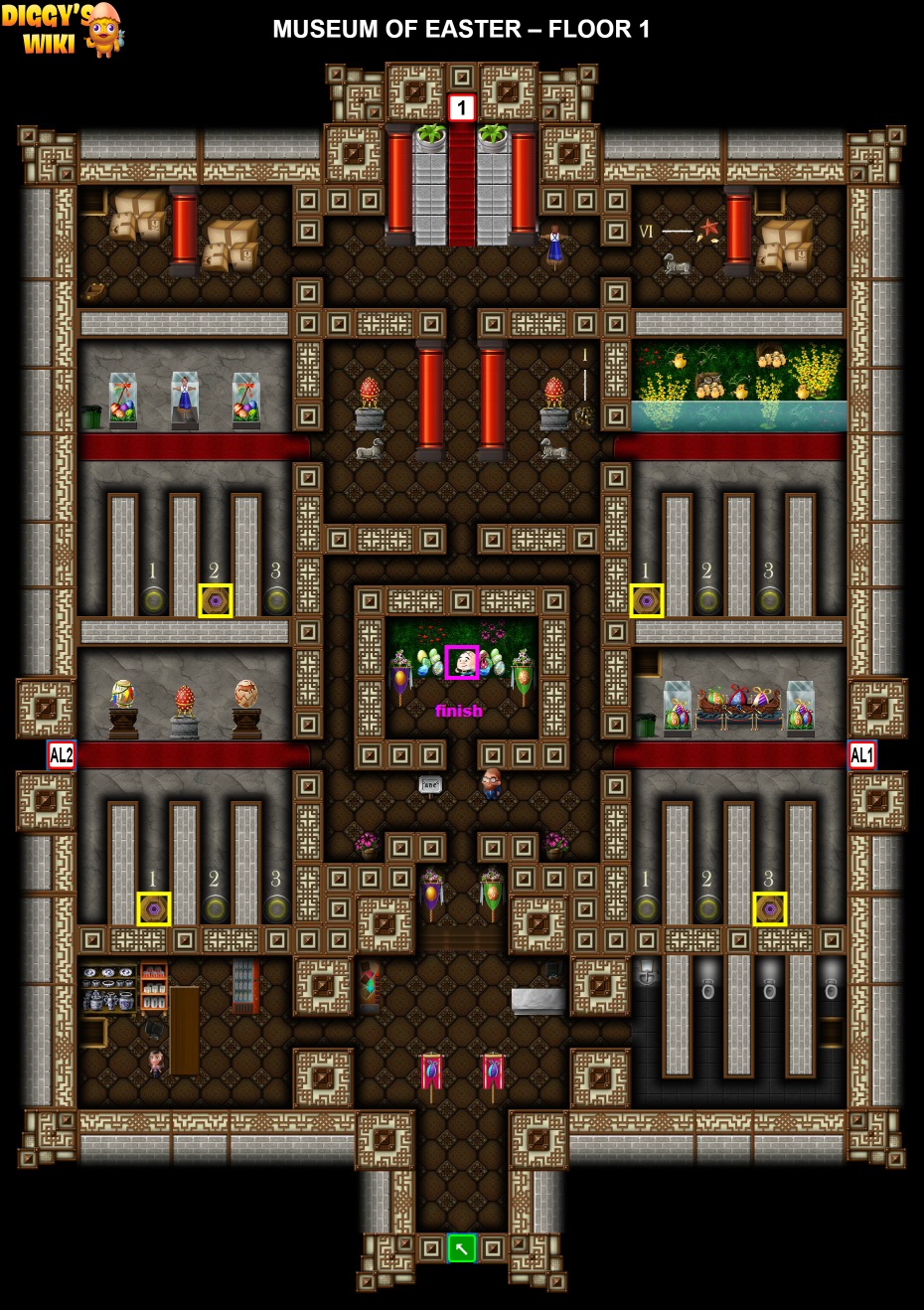 Museum Of Easter Map 0